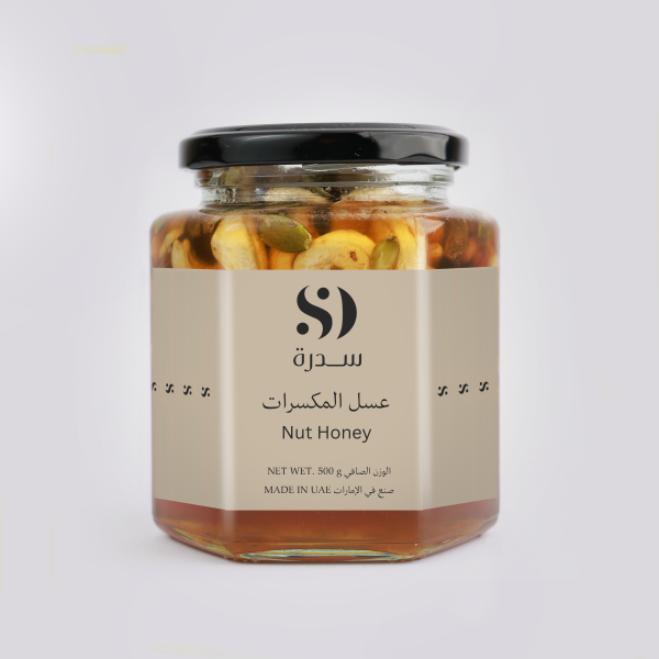 عسل بالمكسرات