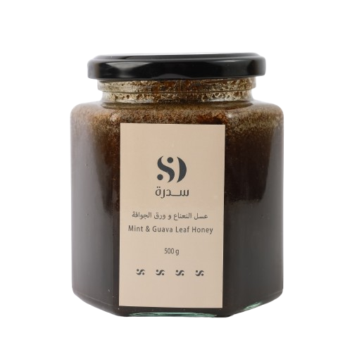 عسل النعناع وورق الجوافة