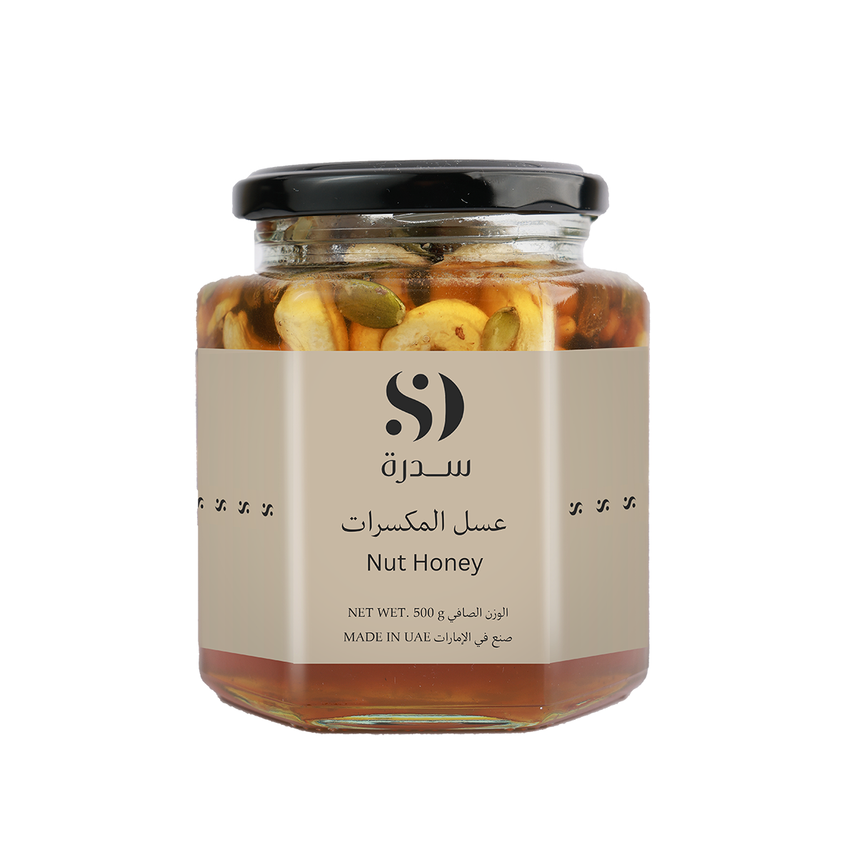 عسل بالمكسرات